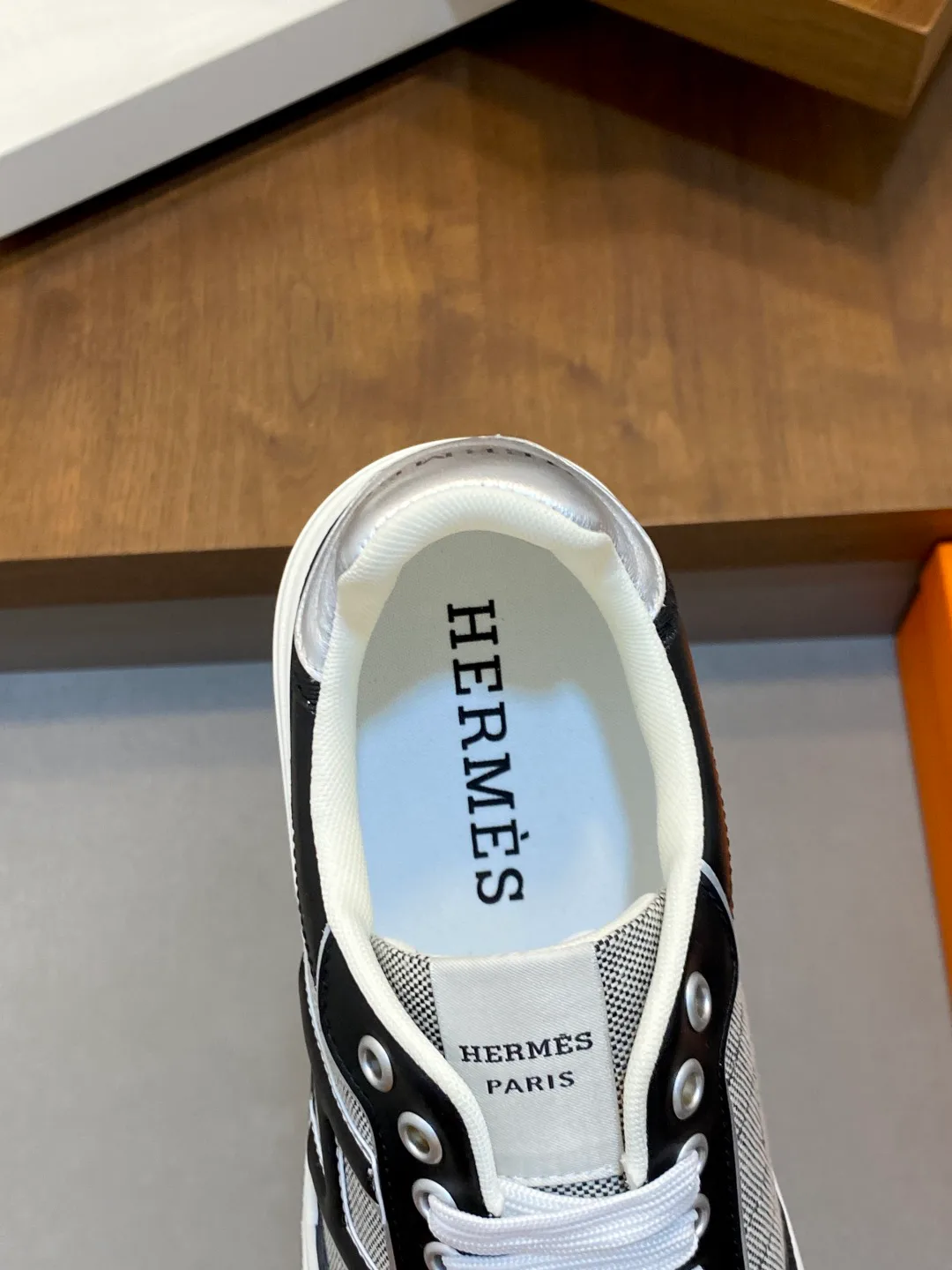 Men's Sneakers HERMES 18449144