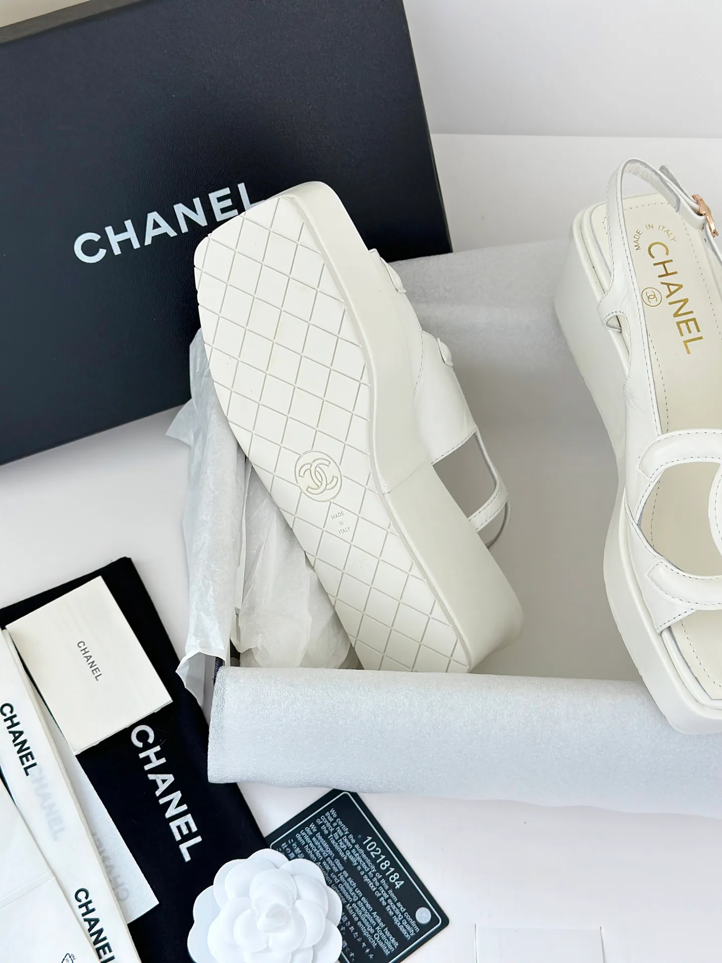 Women's Open-Toe Sandals CHANEL 18143038