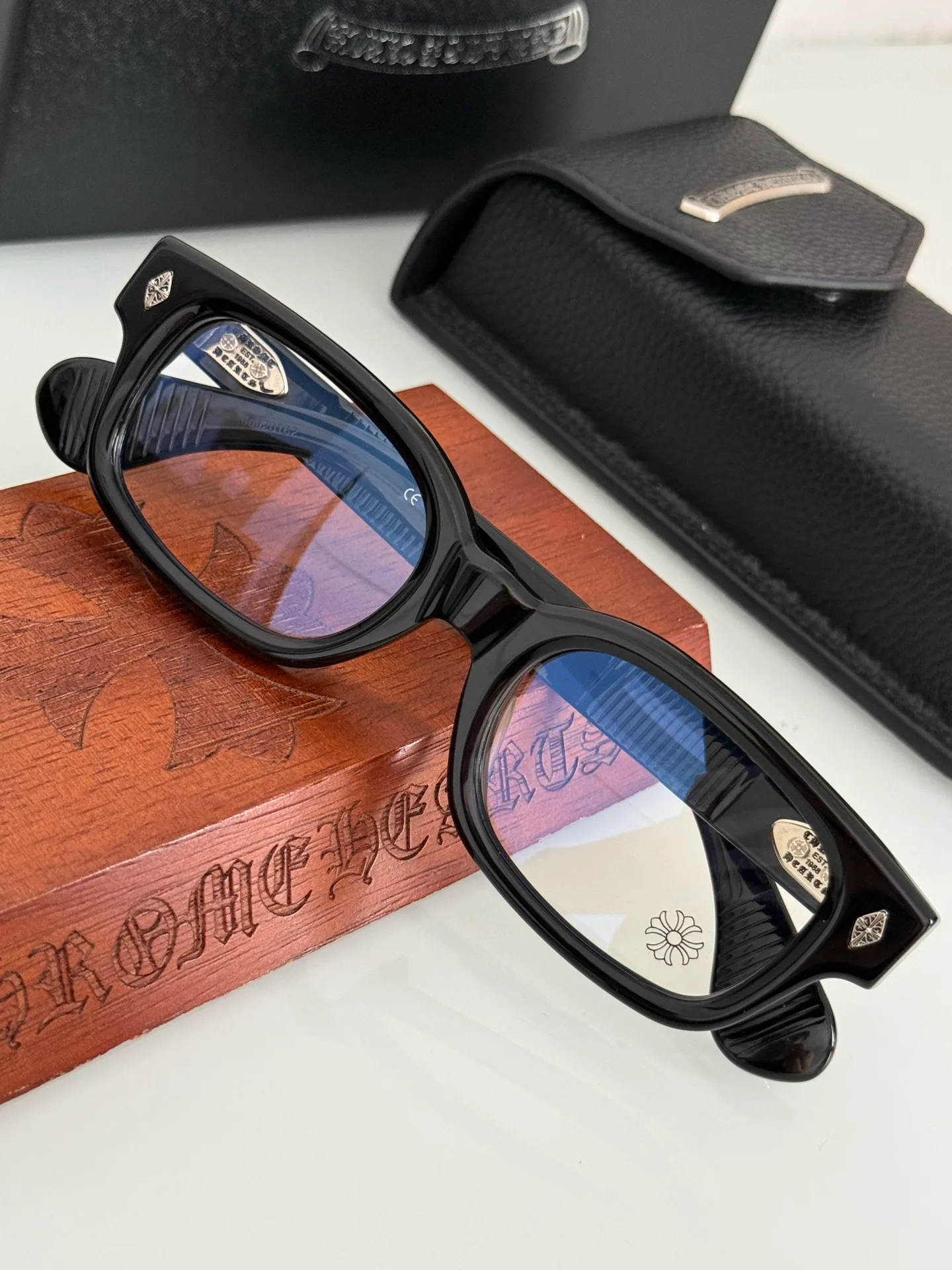 Glasses CHROME HEARTS 17565406