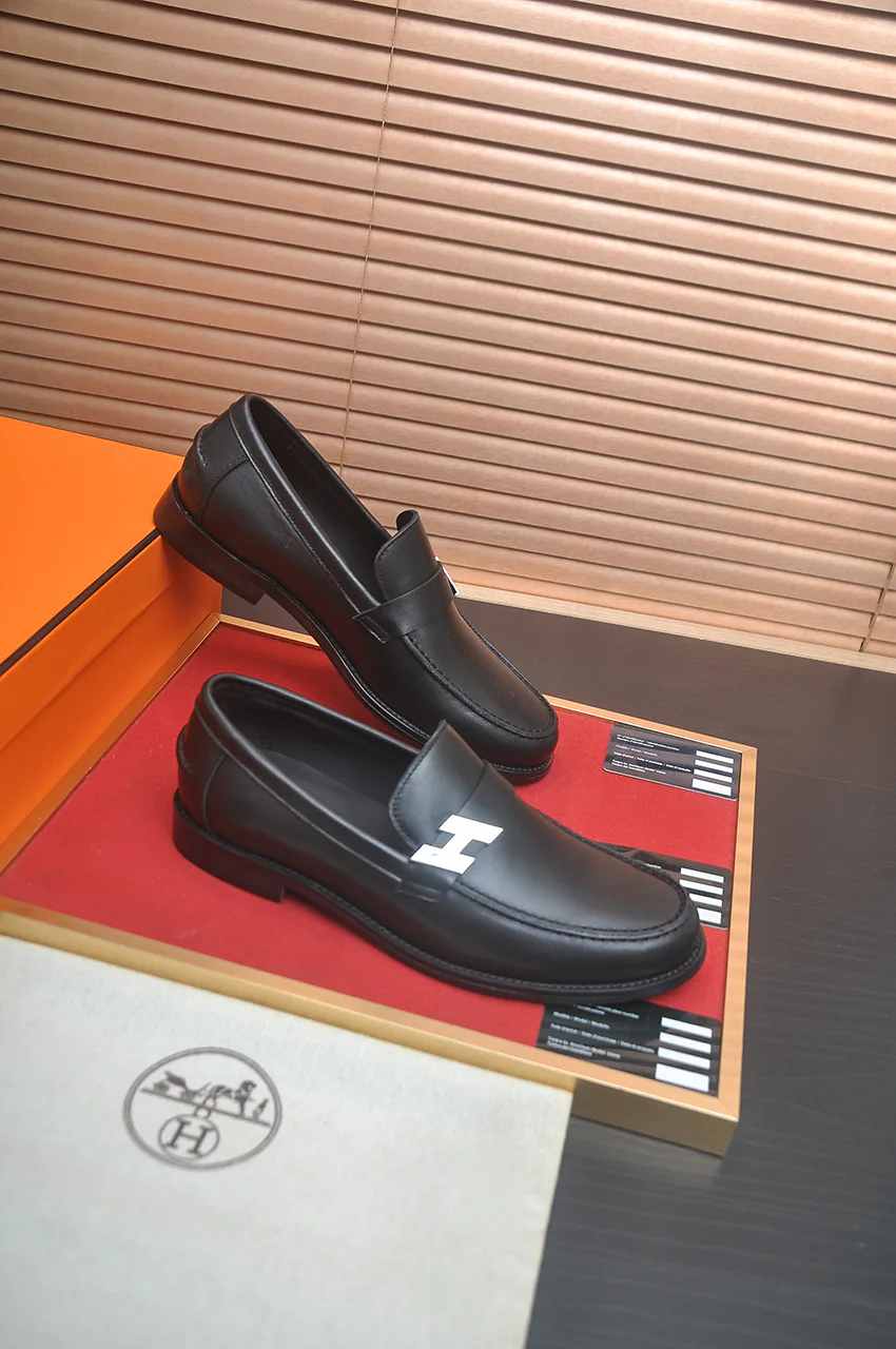 Men's Loafers And Dress Shoes HERMES 17349621