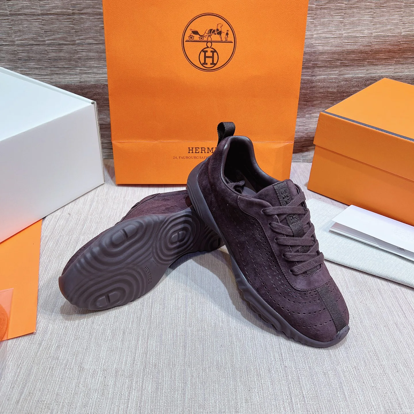 Men's Sneakers HERMES 17749562