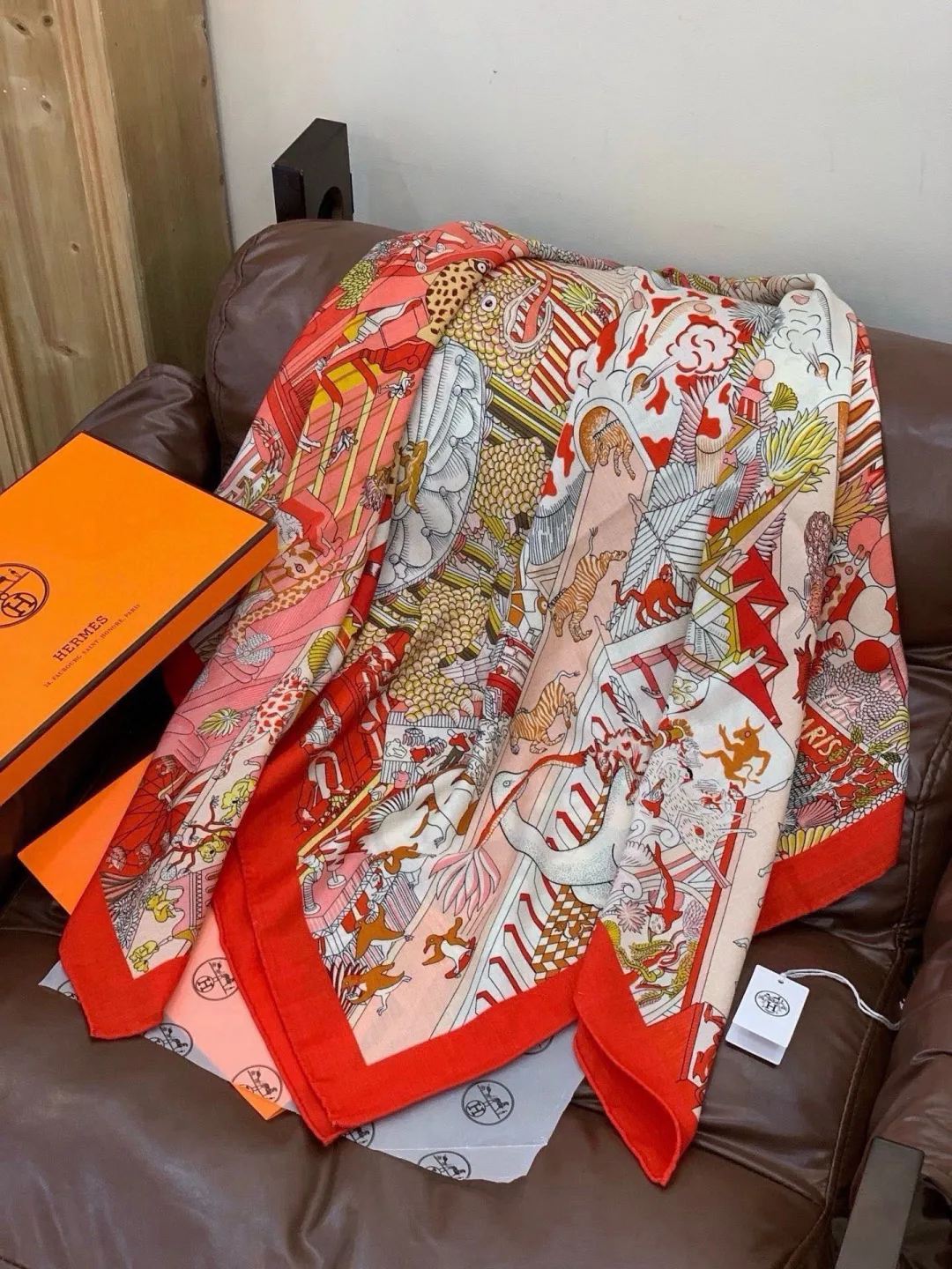 Silk Scarves HERMES 18003580