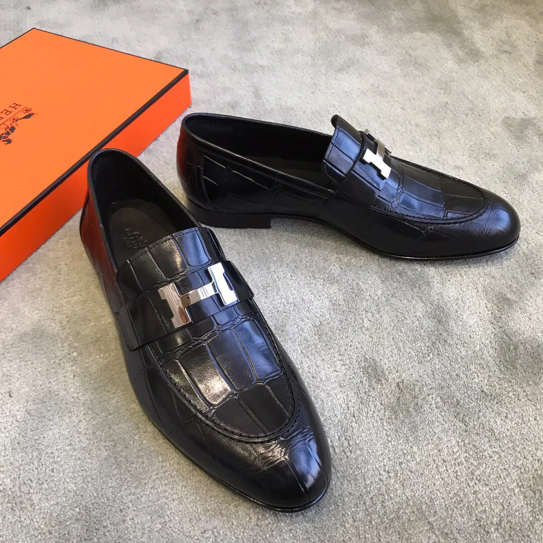 Men's Loafers And Dress Shoes HERMES 17745609