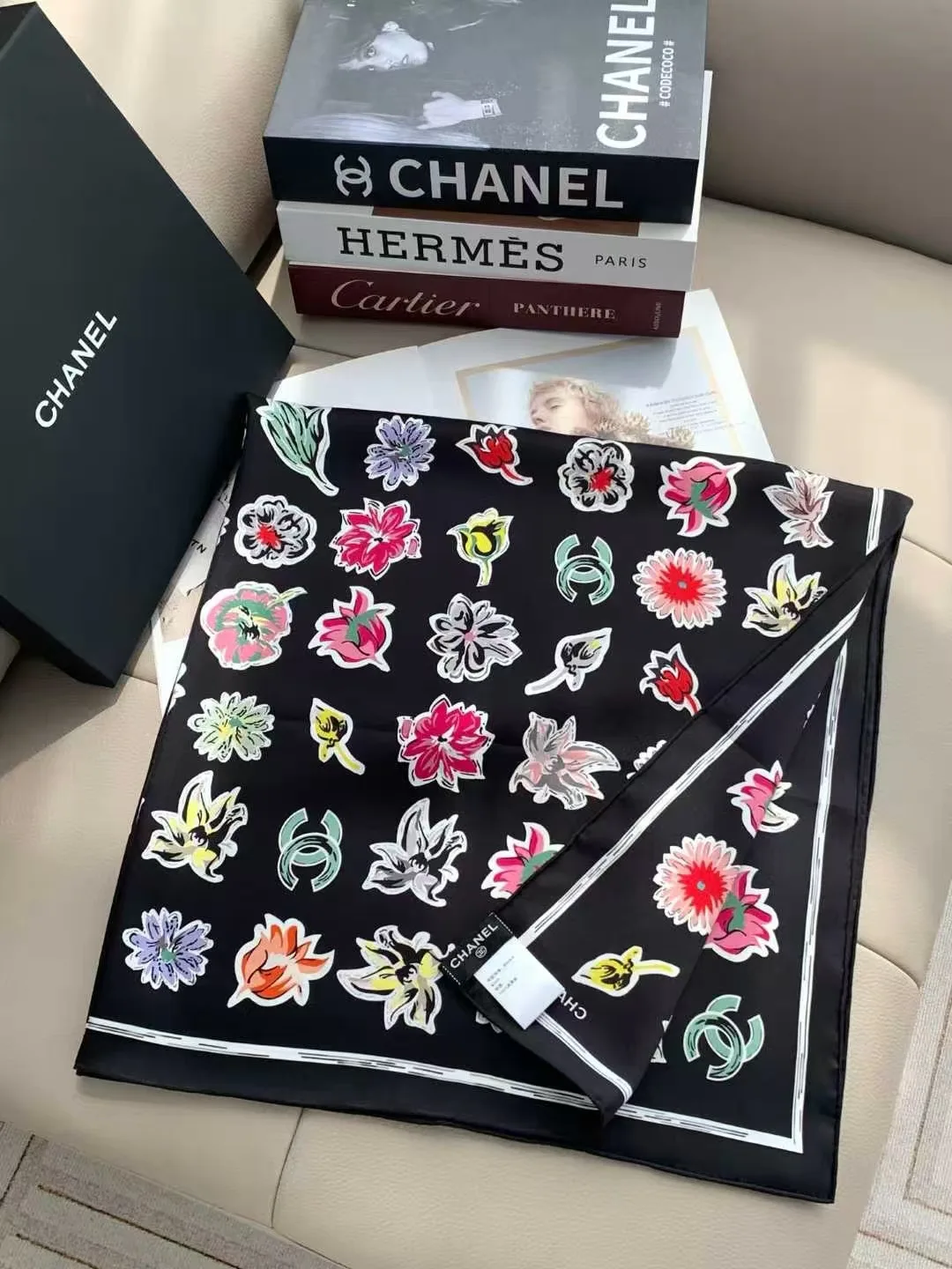 Silk Scarves CHANEL 18222539