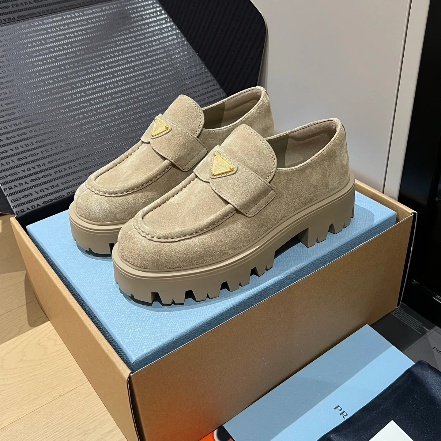 Women's Loafers And Moccasins PRADA 18121836