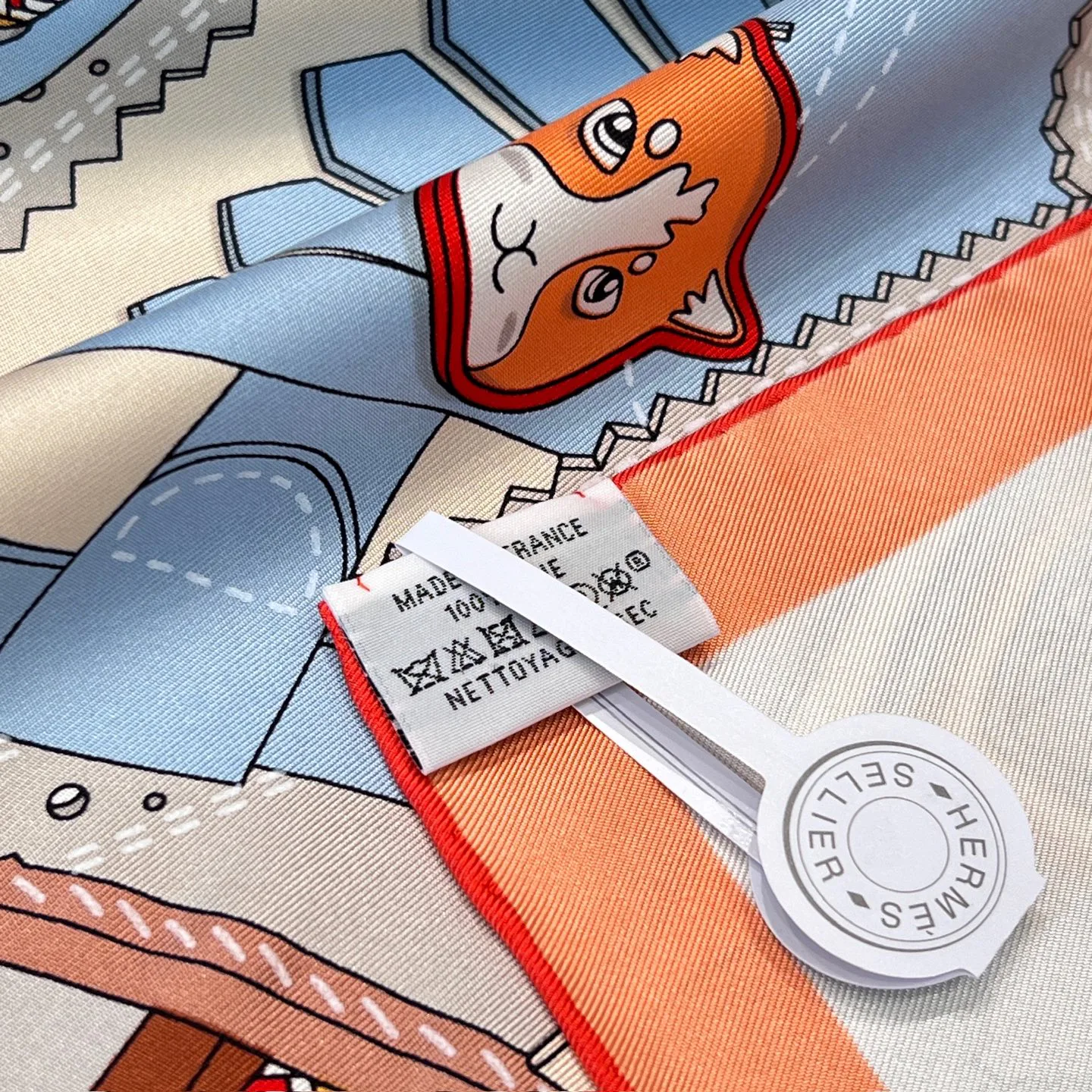Silk Scarves HERMES 17991430