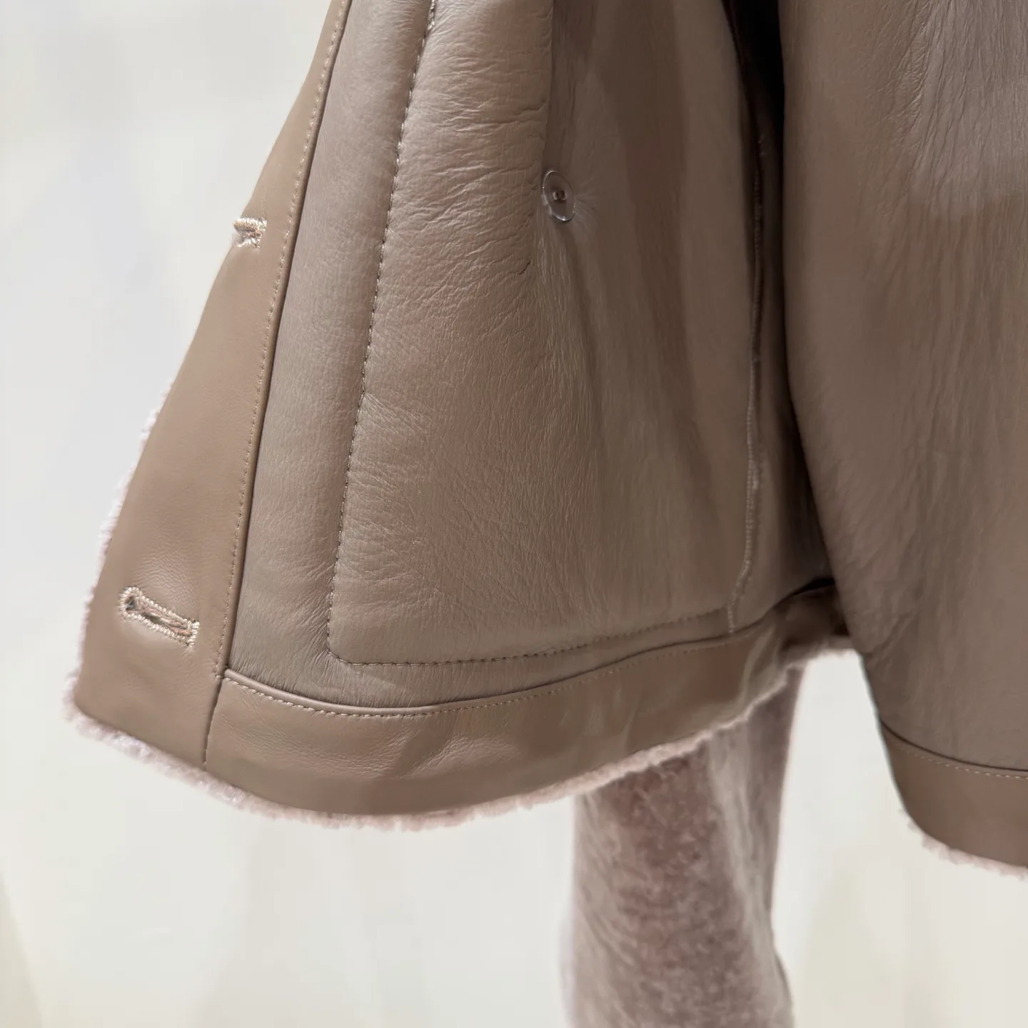 Women's Leather Jackets And Sheepskin Coats CHANEL 17921275