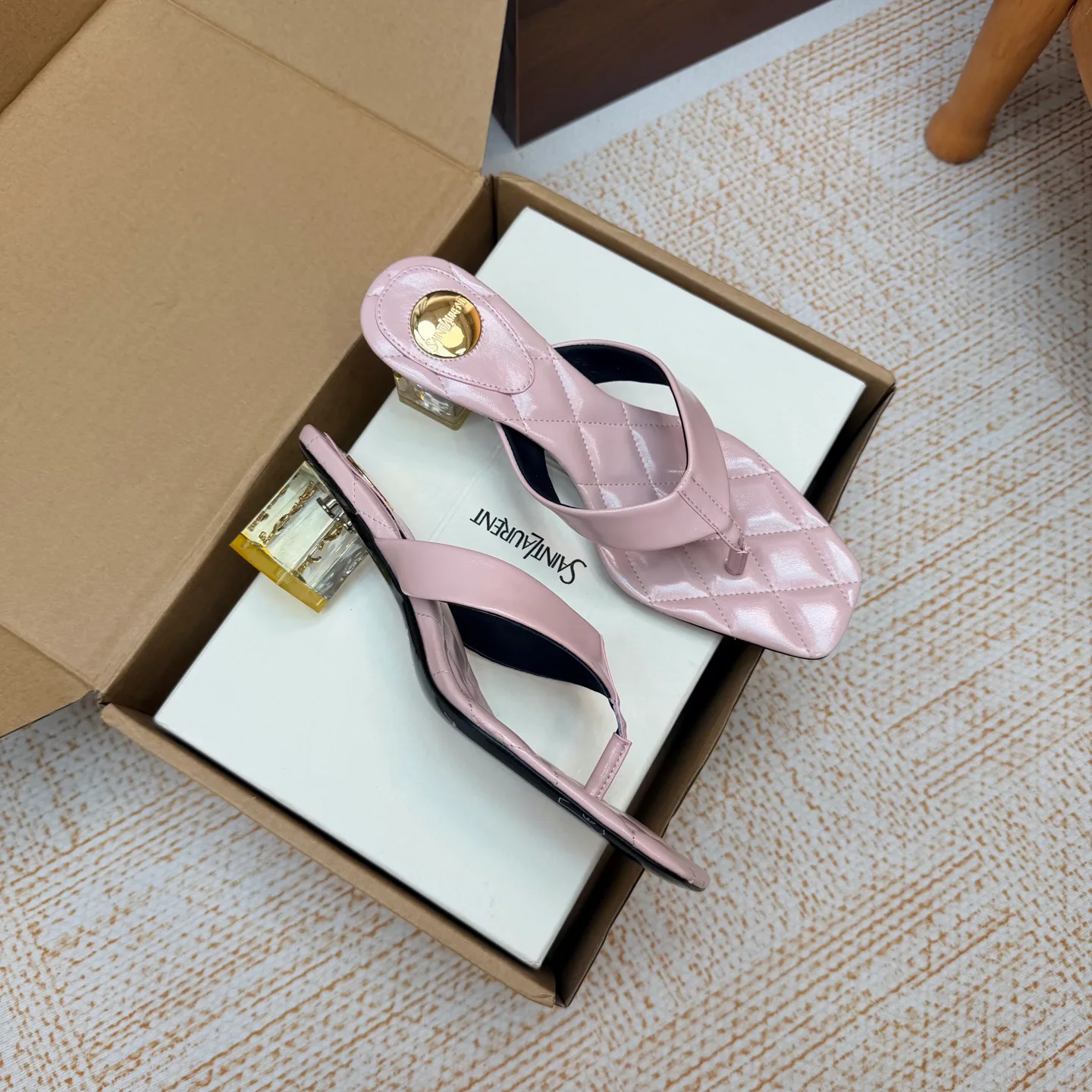 Women's Open-Toe Sandals SAINT LAURENT 17604546