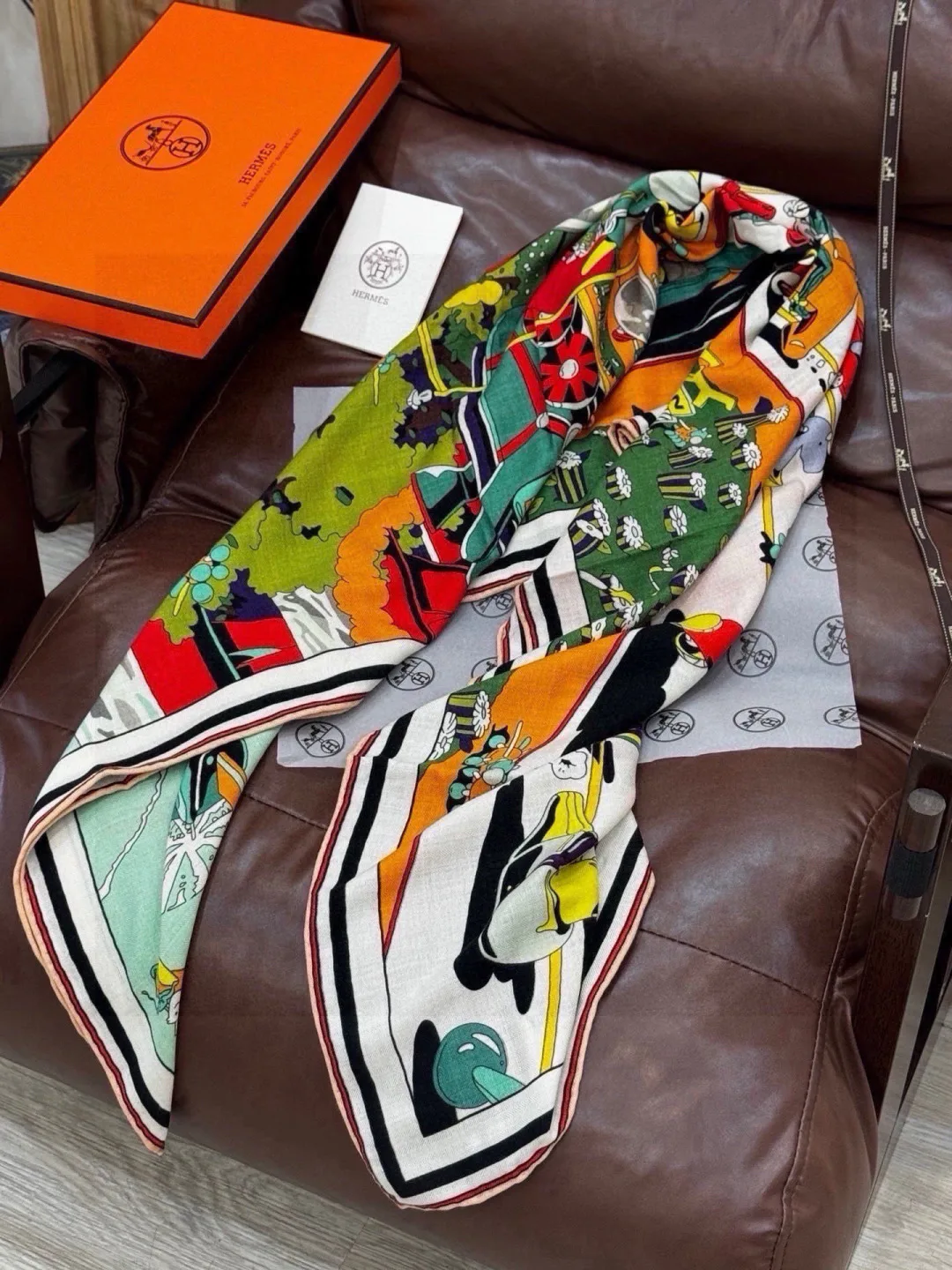 Silk Scarves HERMES 18322220