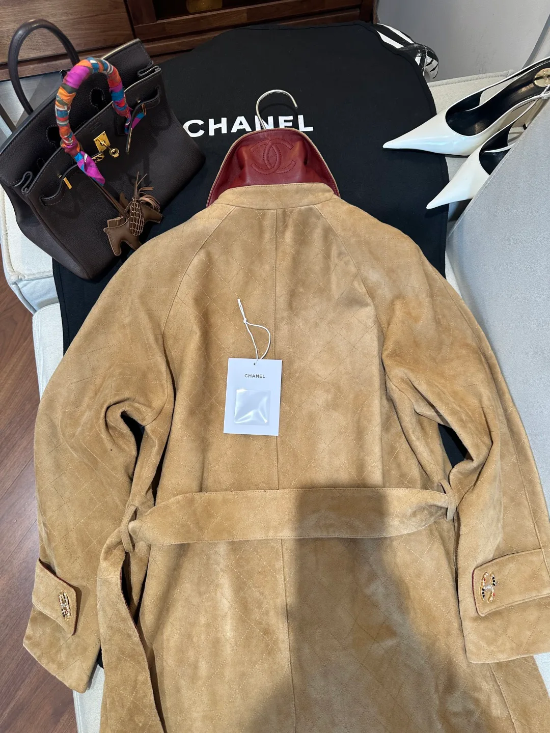 Women's Leather Jackets And Sheepskin Coats CHANEL 17856461