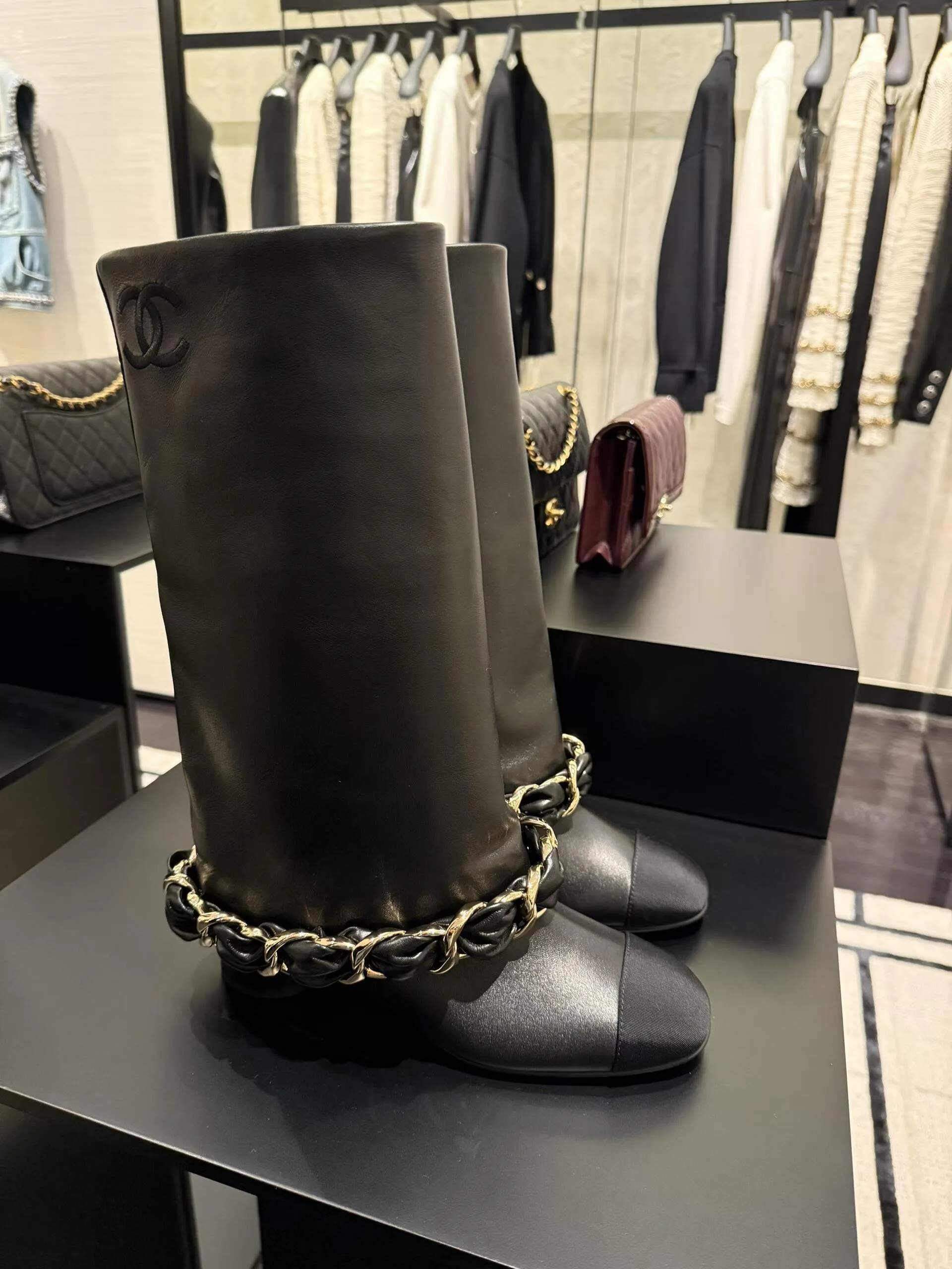 Women's Boots CHANEL 18199030