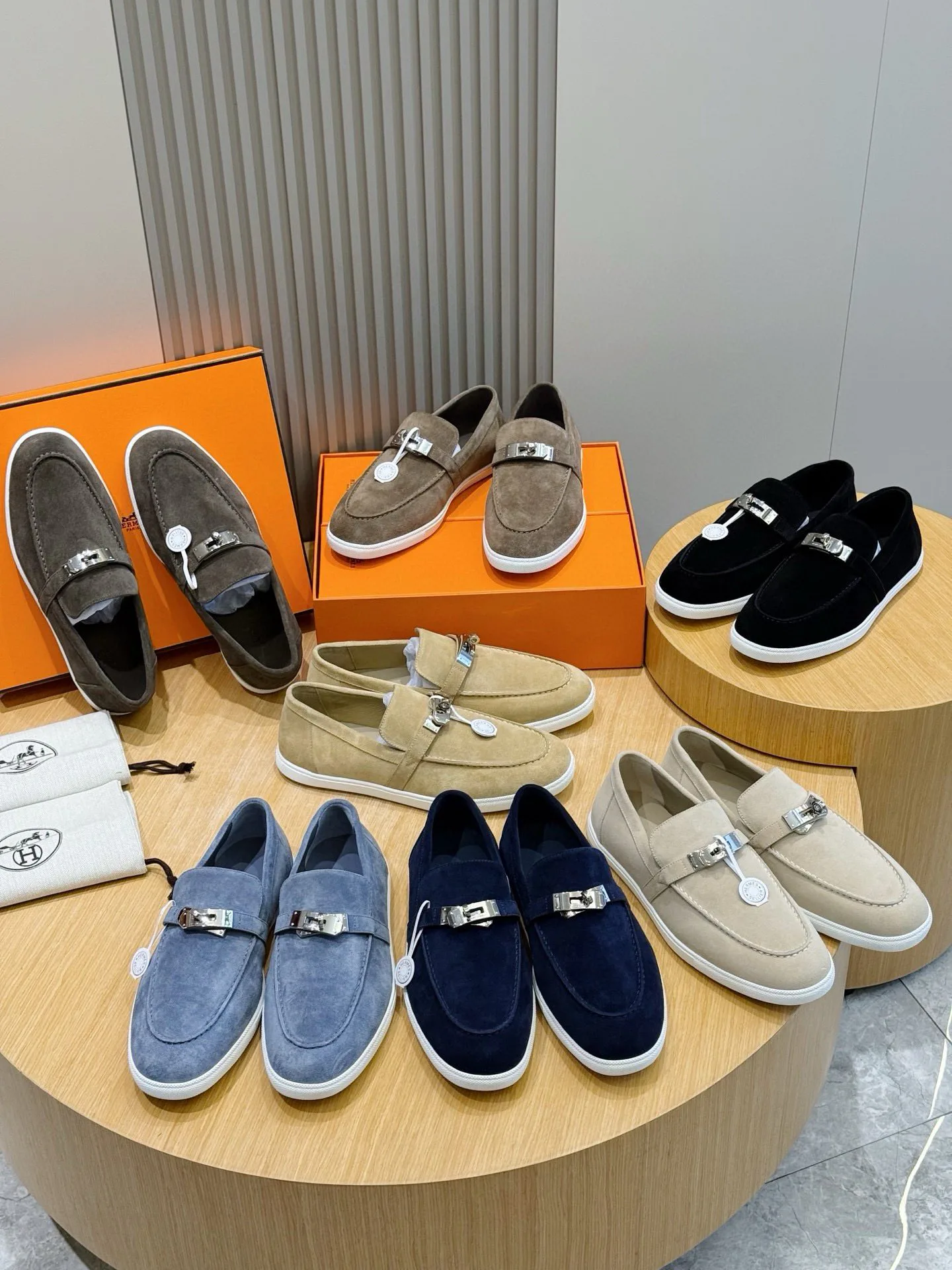 Men's Loafers And Dress Shoes HERMES 17844274
