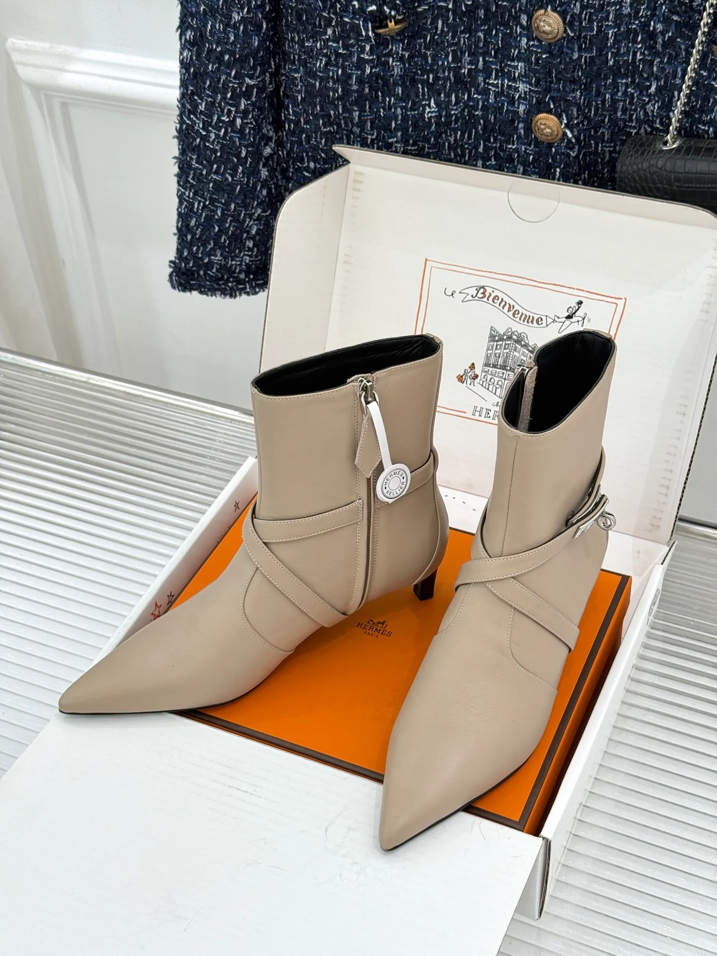 Women's Booties HERMES 17724112