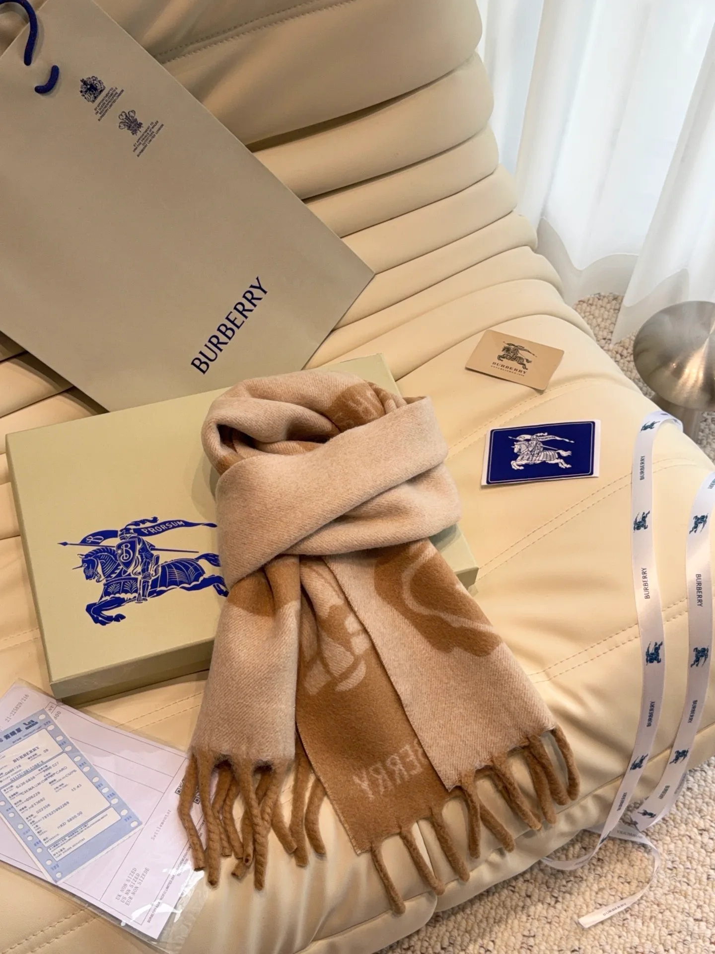 Scarves BURBERRY 18287321